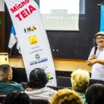 Antes, artistas e gestores dialogaram nas Microteias. Foto Avigdor Miranda