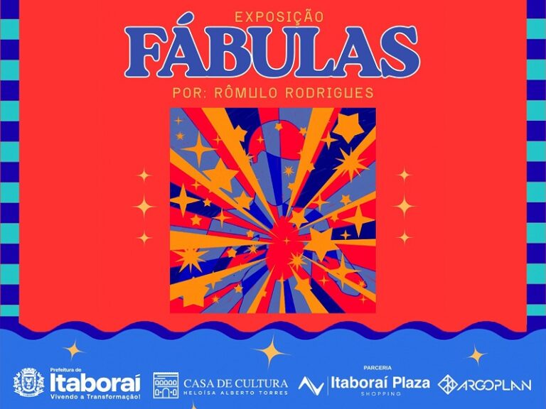 Exposição “Fábulas”, de Rômulo Rodrigues, chega ao espaço da CCHAT no Itaboraí Plaza