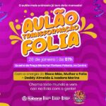 Projeto Transformar promove Aulão Especial de Carnaval nesta quarta-feira
