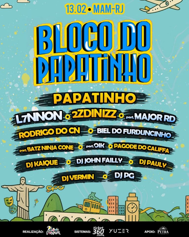 Bloco do Papatinho Line-up