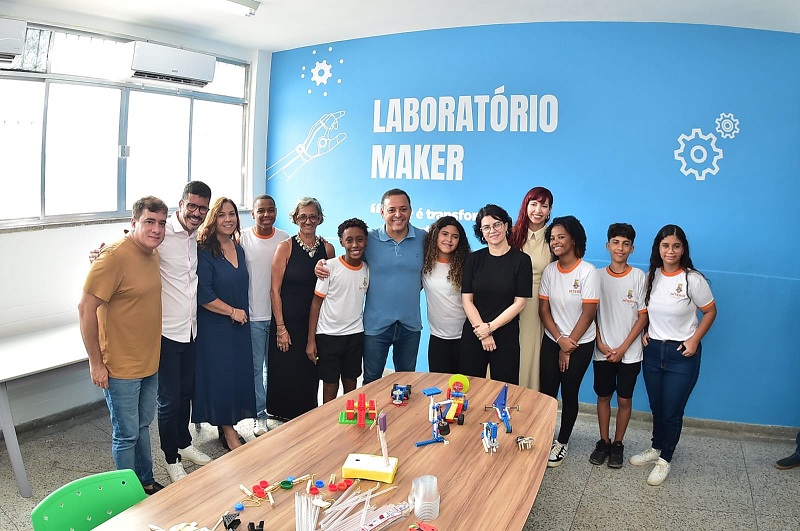 Rodrigo Neves visita Escola Municipal Paulo Freire - Foto Claudio Fernandes
