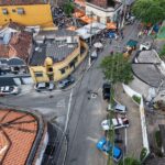 Uso de drone em bloco