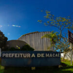 Fachada da Prefeitura. Macaé/RJ. Data: 26/06/2018. Foto: Rui Porto FIlho