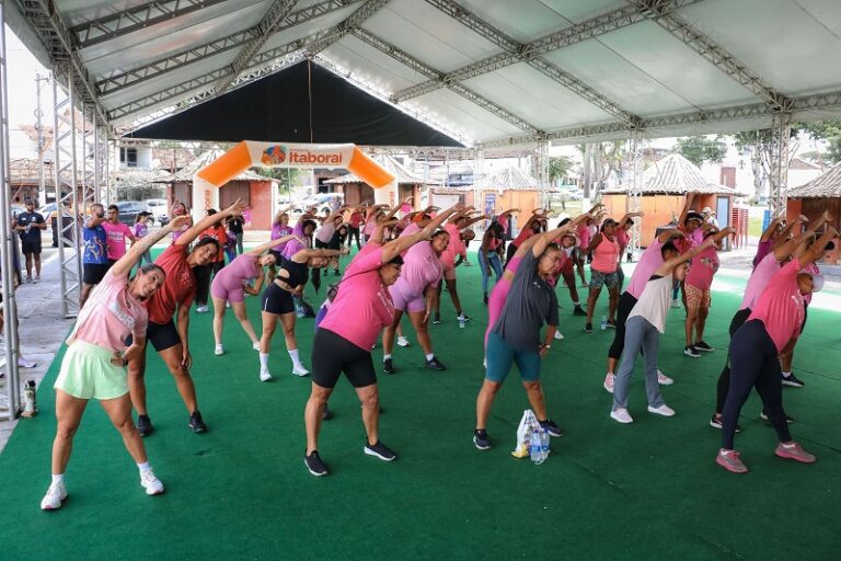 Aulão especial celebra o Dia Internacional da Mulher com energia, saúde e integração em Itaboraí