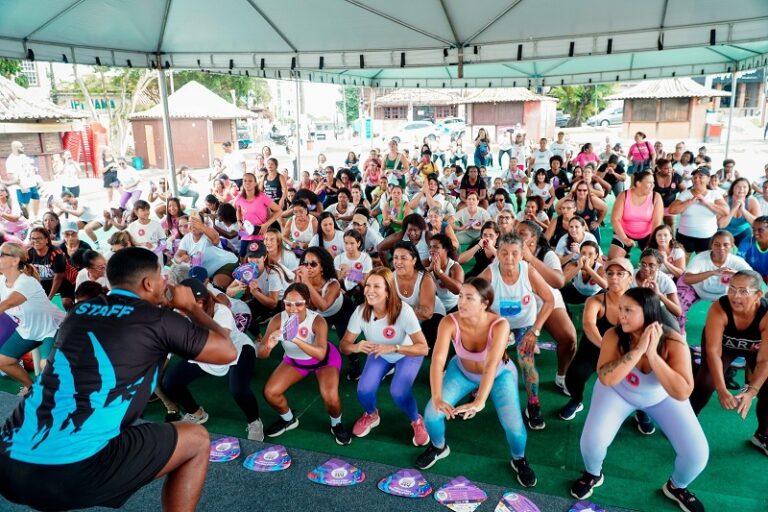 “+ Mulher em Movimento” transforma manhã de sábado em momento de cuidado e integração em Itaboraí