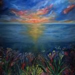 Refúgios Coralíneos. (Técnica - Óleo sobre tela)