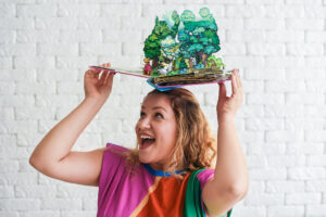 5 - Eliza Morenno, criadora do Projeto Bibliomala – Crédito fotográfico Gabi Furlan