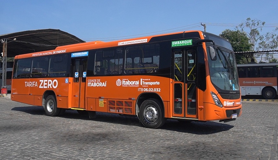 Itaboraí reforça Tarifa Zero com 10 novos ônibus equipados com tecnologia Euro 6