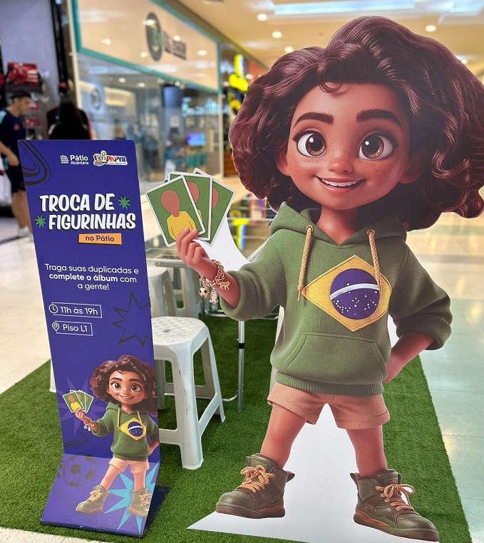 troca figurinhas do Pátio Alcântara