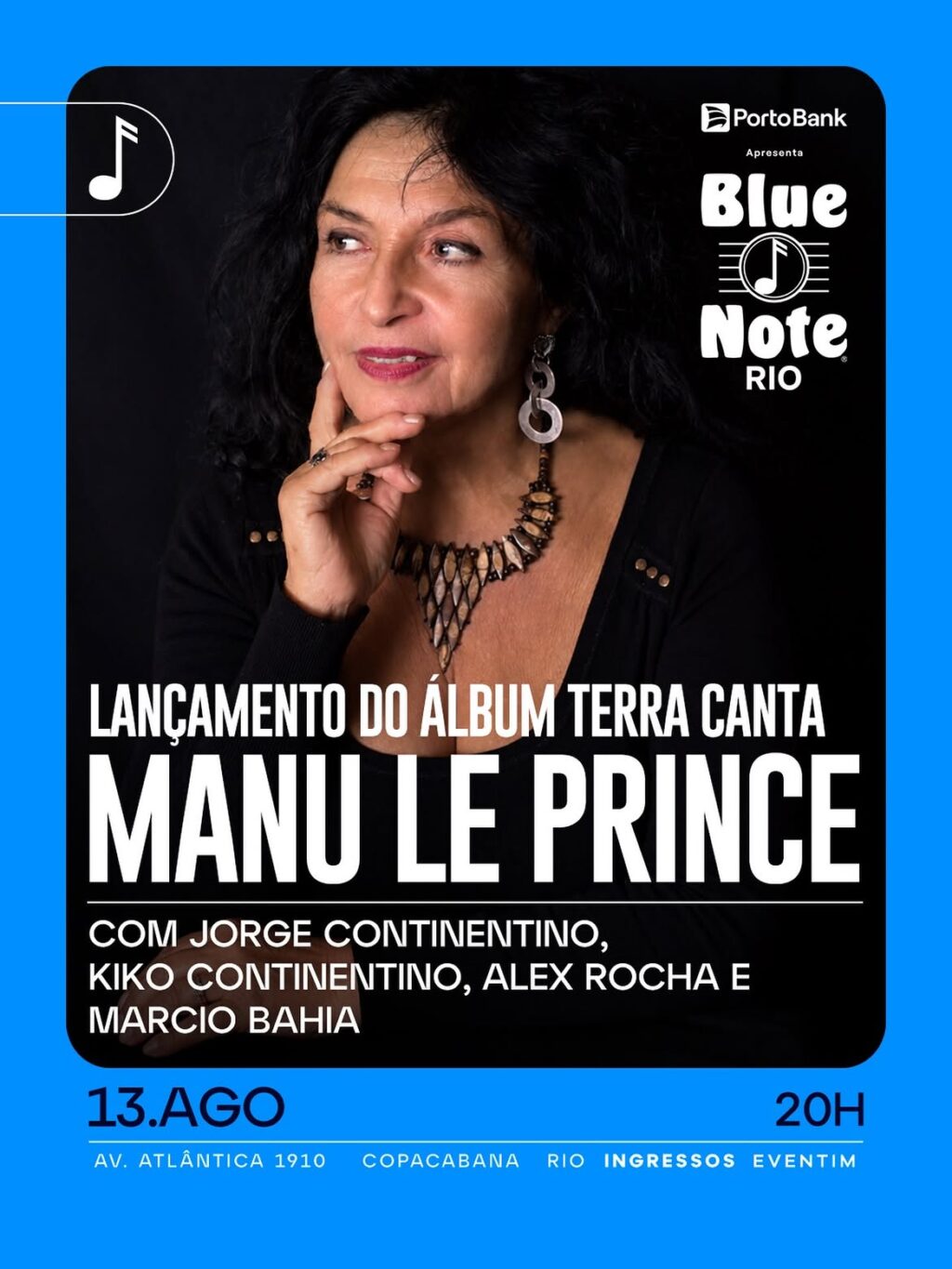 Arte do show Terra Canta