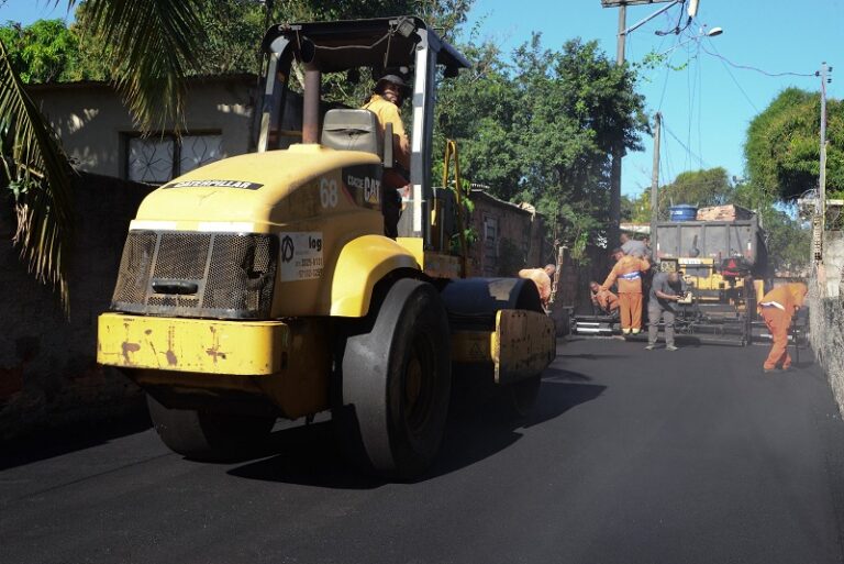 Itaboraí avança com obras de asfaltamento no bairro Barreiro (2)