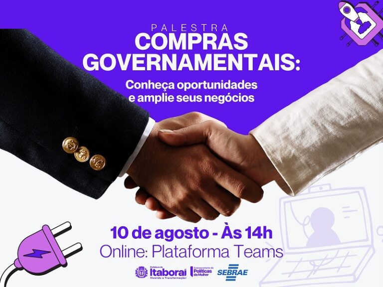 Itaboraí realiza palestra gratuita sobre Compras Governamentais em parceria com o Sebrae