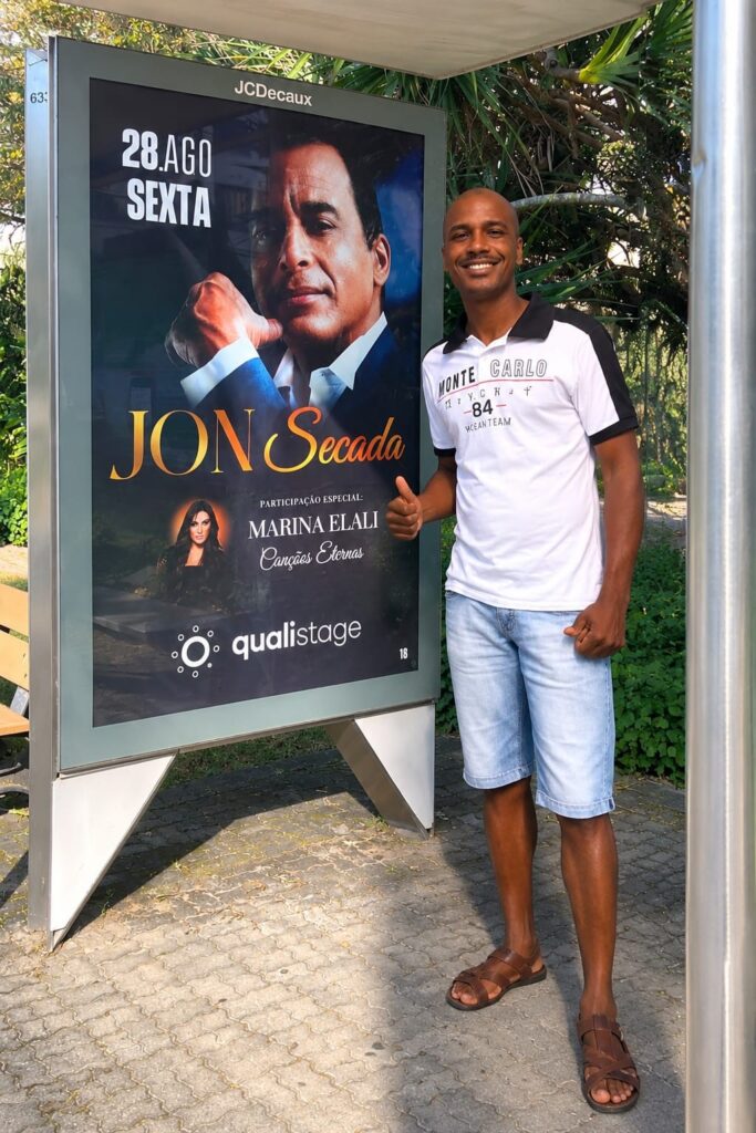 Marcelo - fã de Jon Secada