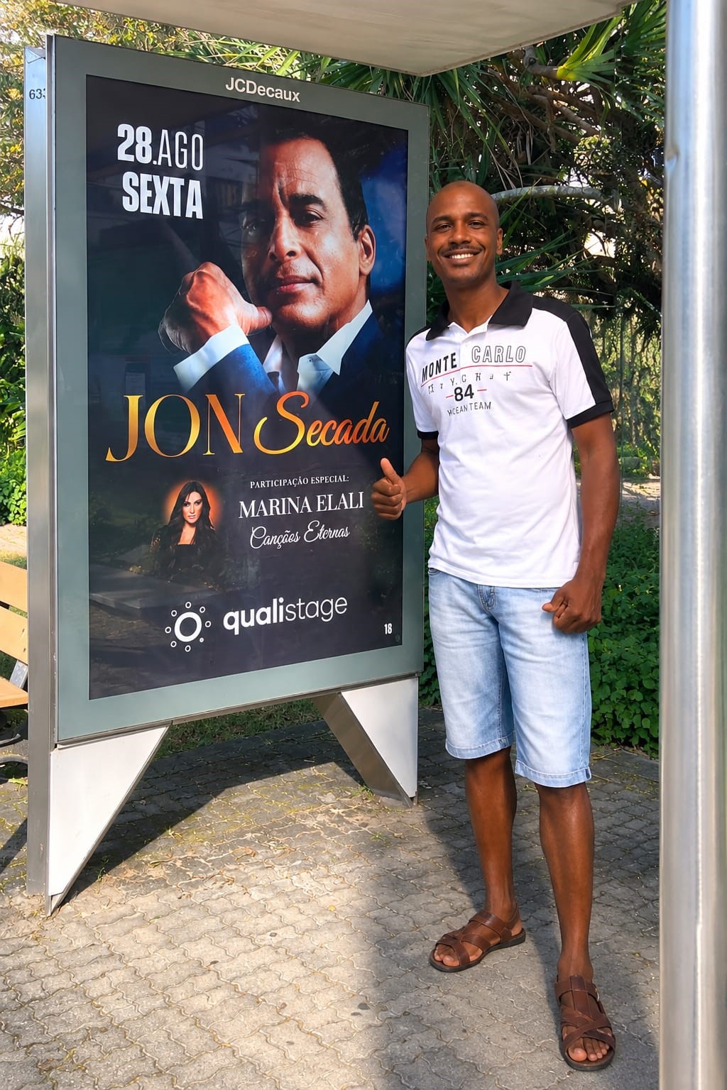 Marcelo - fã de Jon Secada