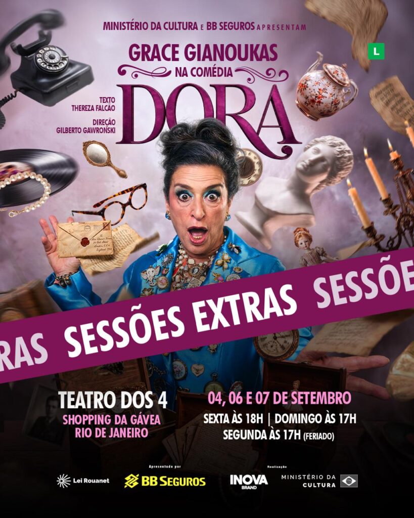 Artes das sessões extras de Dora