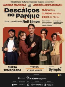 Cartaz Descalços no Parque