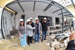 Prefeito visita obras da UBS Icaraí, que será entregue no aniversário de Niterói - Claudio Fernandes 2