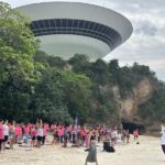 2- O aulão acontece na areia da Boa Viagem, aos pés do MAC