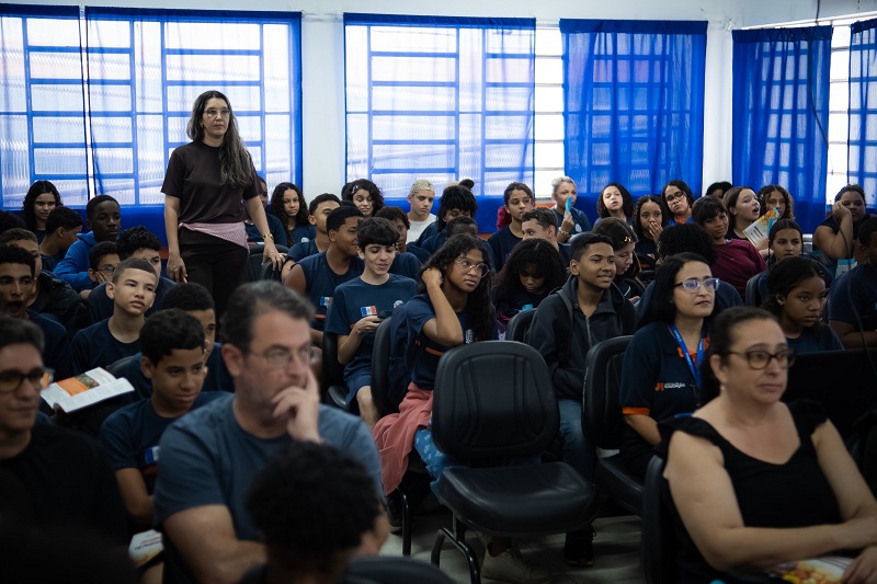 Ação do PSE alerta estudantes sobre consumo de açúcar e alimentos ultraprocessados (4)