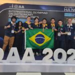Equipe brasíleira da Olimpíada Internacional de Astronomia e Astrofísica - Divulgação OBA